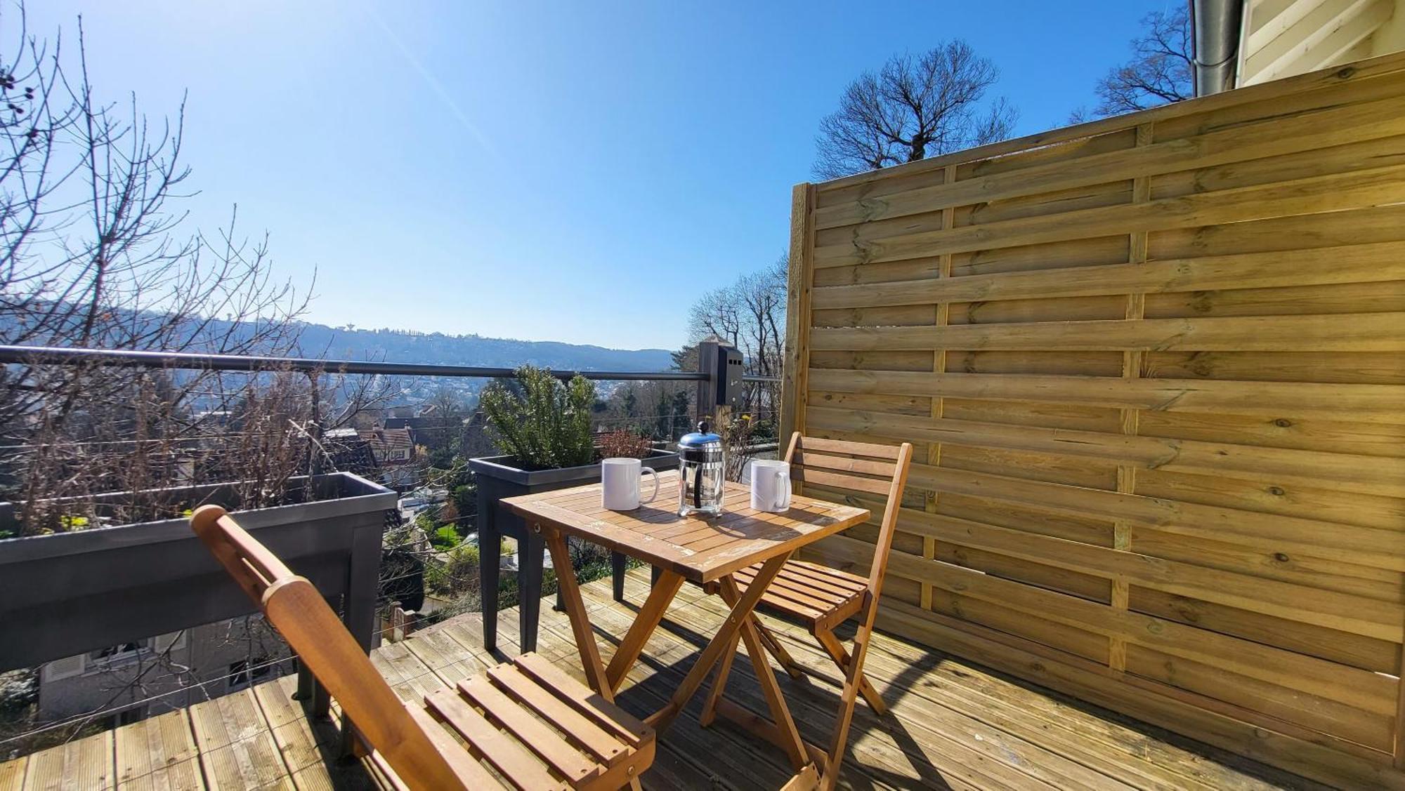 Le Bellevue - Beaux Appartements Avec Vue Splendide Palaiseau Exterior foto
