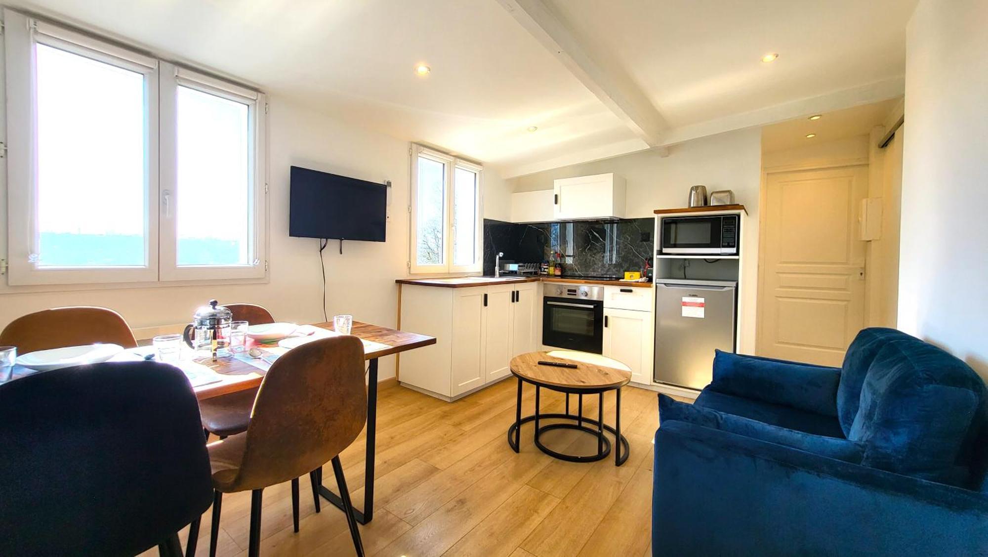 Le Bellevue - Beaux Appartements Avec Vue Splendide Palaiseau Exterior foto