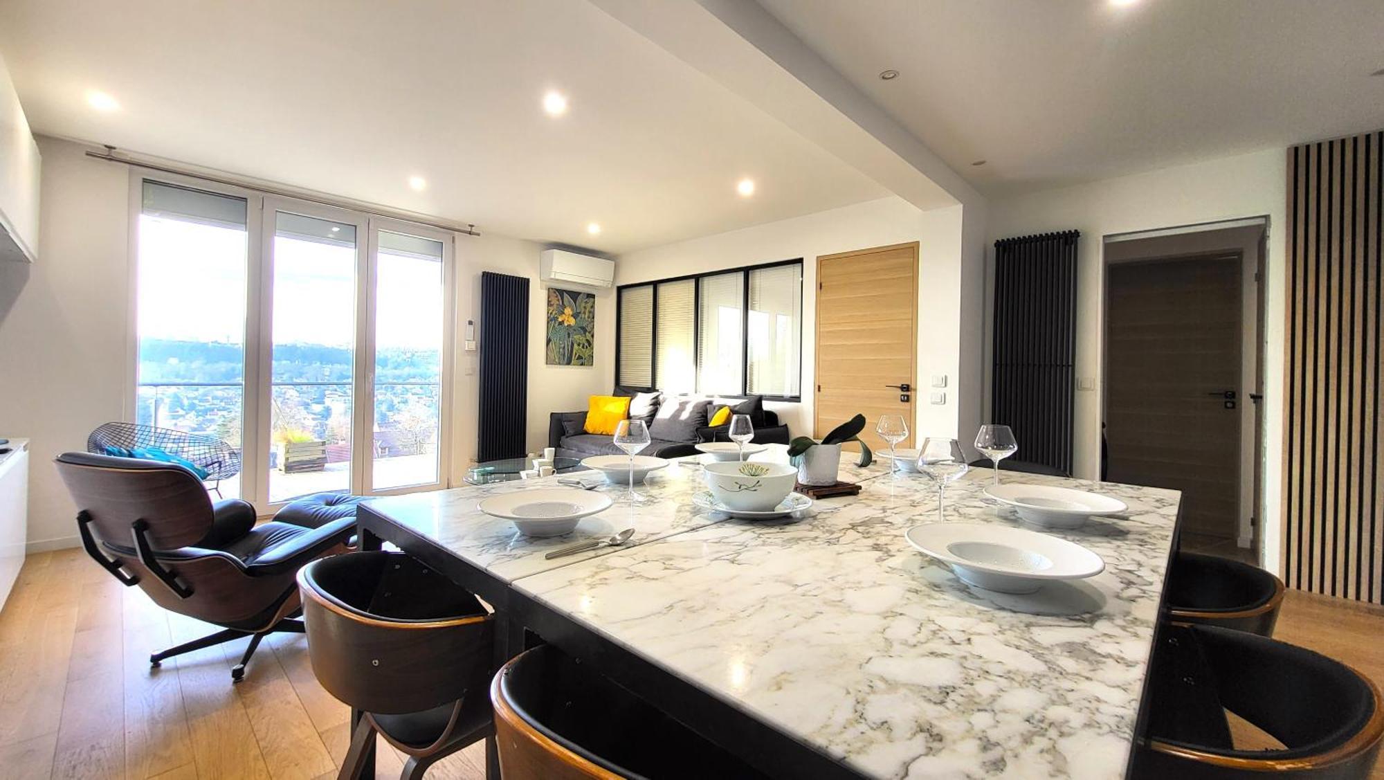 Le Bellevue - Beaux Appartements Avec Vue Splendide Palaiseau Exterior foto