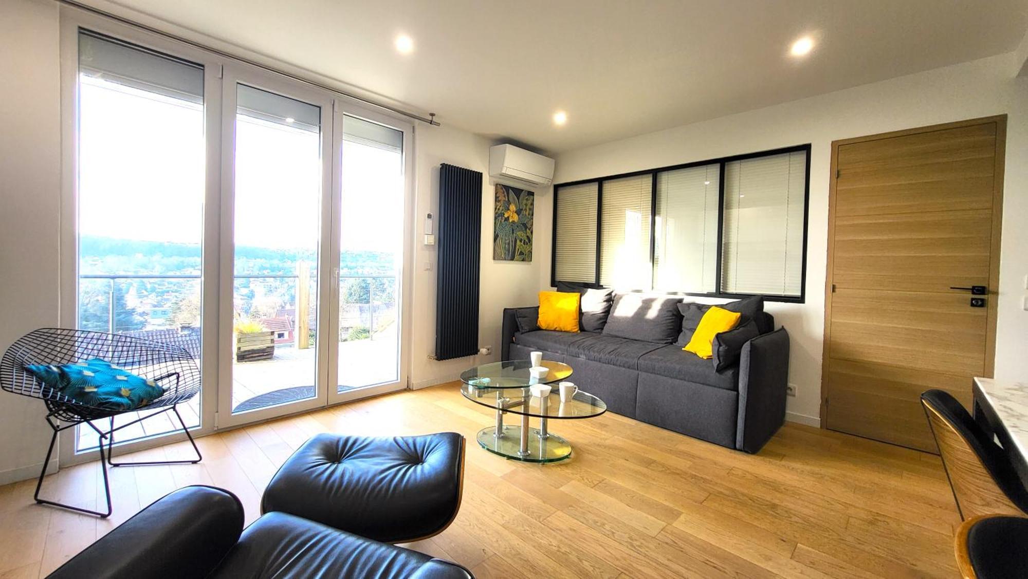 Le Bellevue - Beaux Appartements Avec Vue Splendide Palaiseau Exterior foto