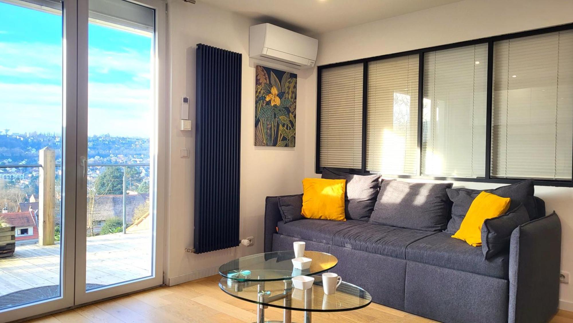 Le Bellevue - Beaux Appartements Avec Vue Splendide Palaiseau Exterior foto
