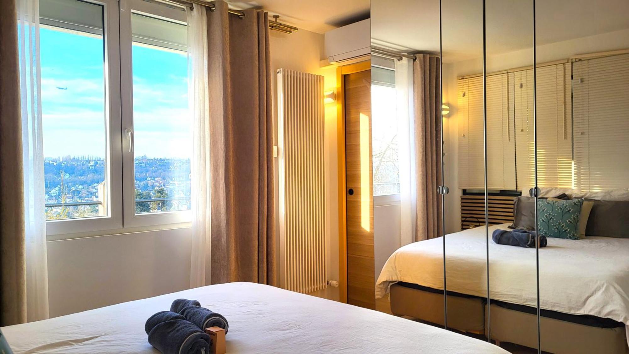 Le Bellevue - Beaux Appartements Avec Vue Splendide Palaiseau Exterior foto